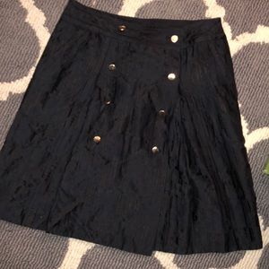 Marc By Marc Jacob Gold Button Skirt.